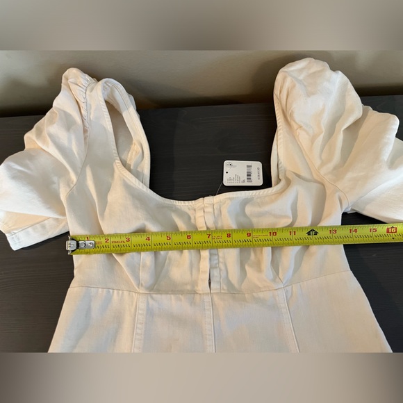 Free People Cheyenne Denim Mini Dress NWT - Picture 8 of 8